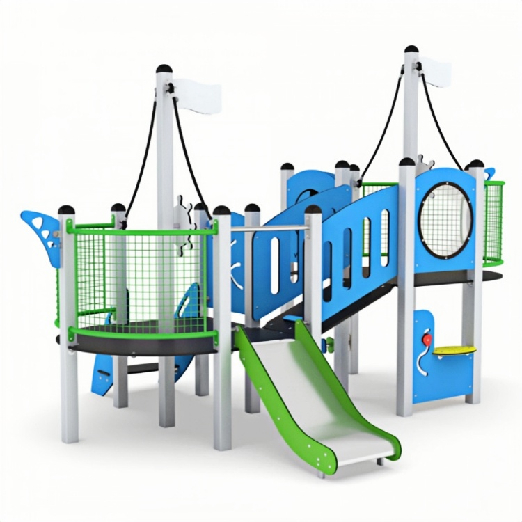 Outdoor toys incorporating  4,10 X 2,90 X 2,70 (H)