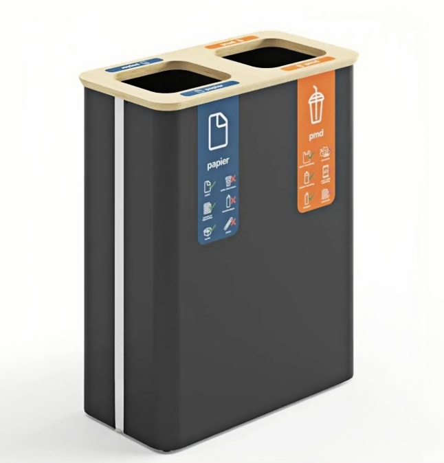 Gloria Waste Bin 2x60L AD-13