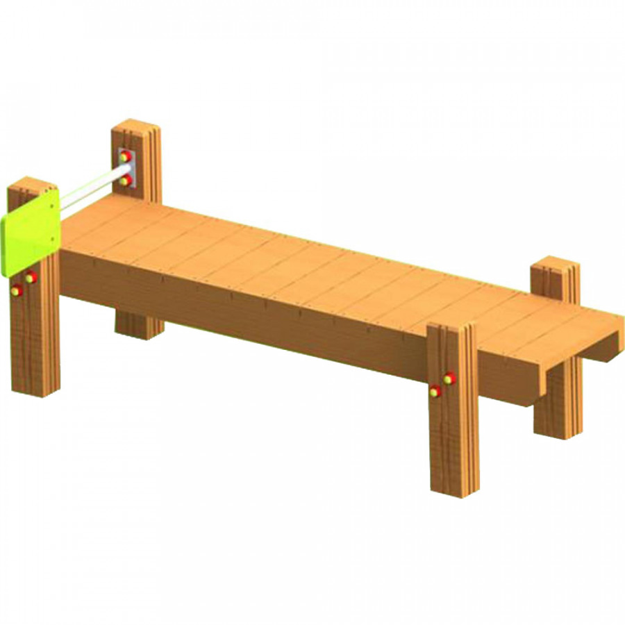 Fitness Calisthenics Wood    193 X 67 X 
